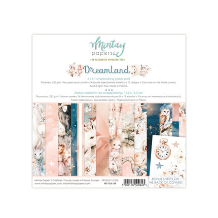 Papiers Mintay - Dreamland - bloc de papiers (6"x6")