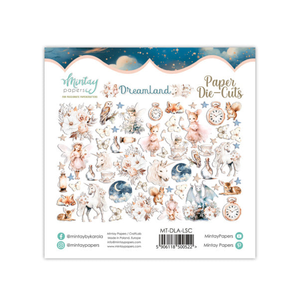 Papiers Mintay - Dreamland - découpes en papier (60pcs)