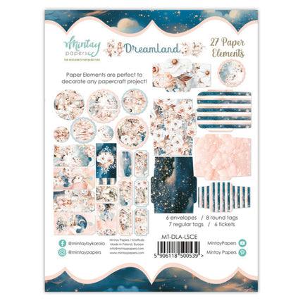 Mintay papers - Dreamland - Éléments en papier (27 pièces)