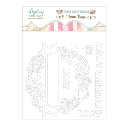 Album en carton gris 6 X 8 - In My Craftroom