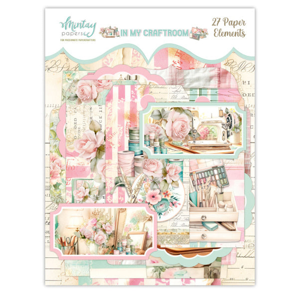 Éléments en papier - In My Craftroom, 27 pièces