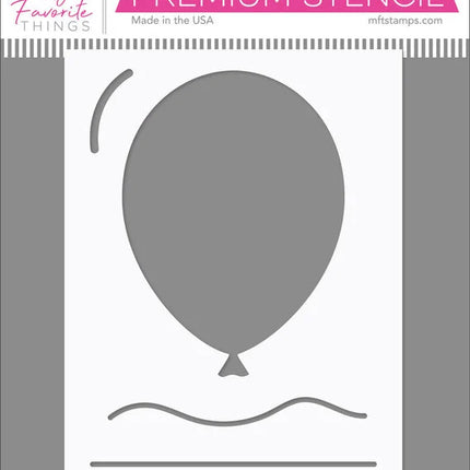 Pochoir My Favorite Things Build-a-Balloon