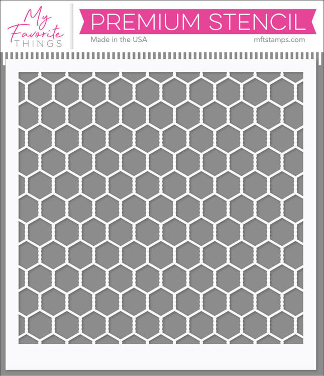 Pochoir My Favorite Things Chicken Wire