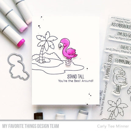 Matrices My Favorite Things Fabulous Flamingos Die-namics