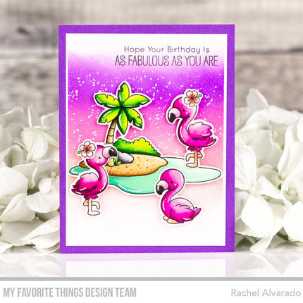 Matrices My Favorite Things Fabulous Flamingos Die-namics