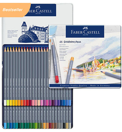 (FC-114648) Étui de 48 crayons aquarellables FC Goldfaber. Creative Studio