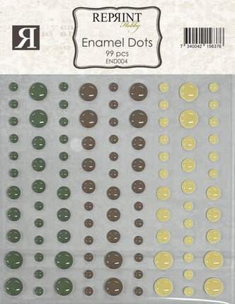 Dots émaillés Home For Christmas (99pcs) (END004)