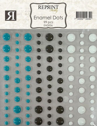 Dots émaillés Masculine Moments (99pcs) (END006)