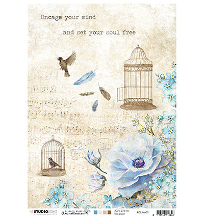 Papier de riz, Jenine’s Mindful Art 3.0 n° 02