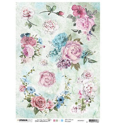 Papier de riz, Jenine’s Mindful Art 3.0 n° 21