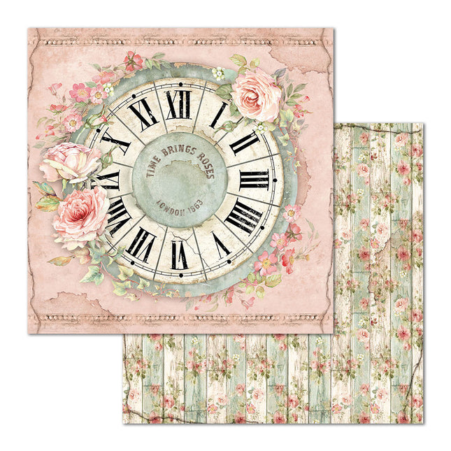 Papier recto verso Clock