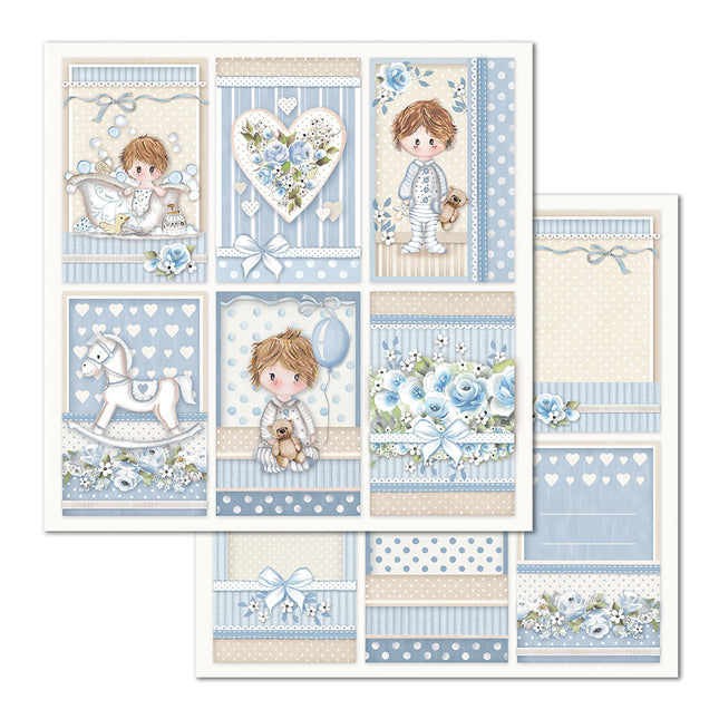 Papier recto verso Little Boy Frames