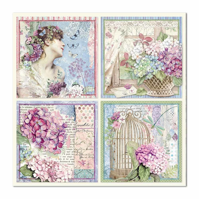 Papier double face 4 cartes