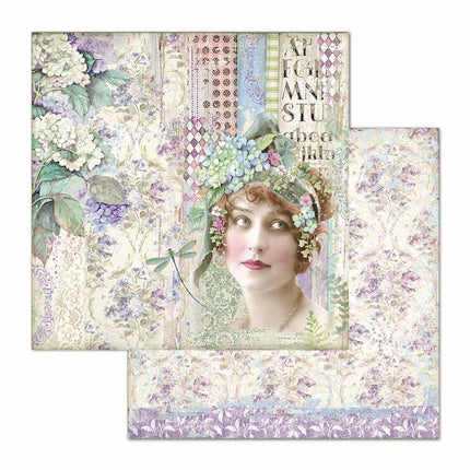 Papier double face Femme