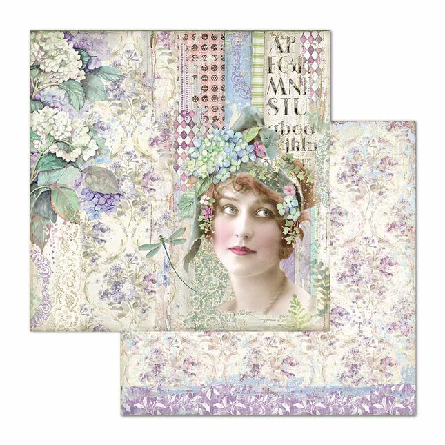 Papier double face Femme