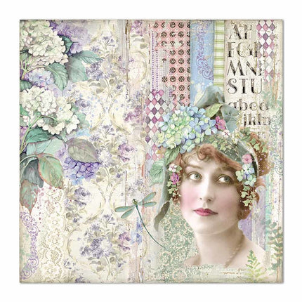 Papier double face Femme