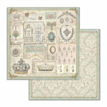 Papier double face Bijoux