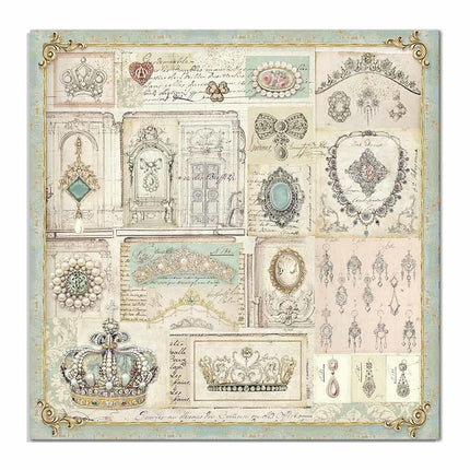 Papier double face Bijoux