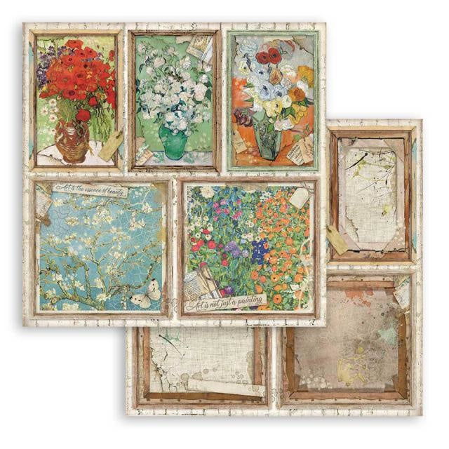 Papier de scrapbooking double face - Cartes