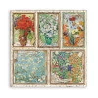 Papier de scrapbooking double face - Cartes