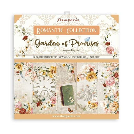 Bloc de papiers Garden of Promises - 30,5x30,5 cm - 10 feuilles