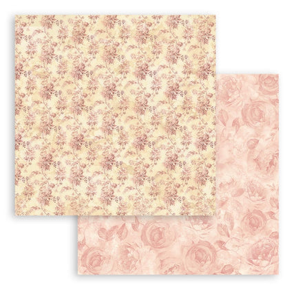 Paperpad Shabby Rose - 30,5x30,5 cm - 10 vellen