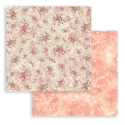 Paperpad Shabby Rose - 30,5x30,5 cm - 10 vellen