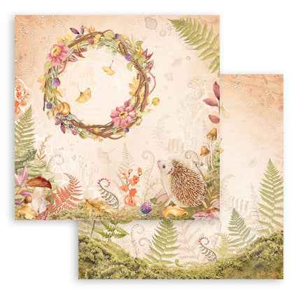 Paperpad Woodland - 30,5x30,5 cm - 10 vellen