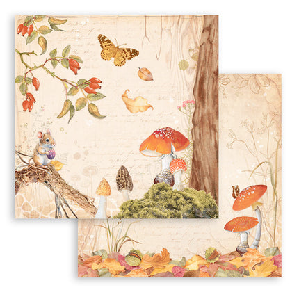 Paperpad Woodland - 30,5x30,5 cm - 10 vellen