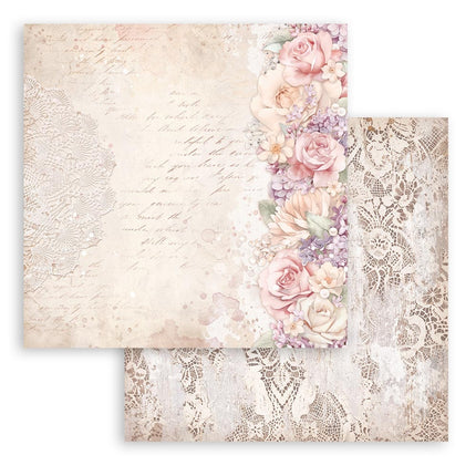 Bloc de papiers Romance Forever - 30,5x30,5 cm - 10 feuilles