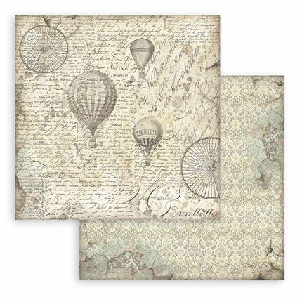 Paperpad Voyages Fantastiques Backgrounds Selection - 30,5x30,5 cm - 10 vellen