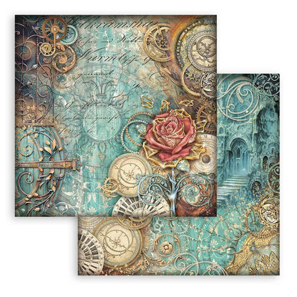 Paperpad Sir Vagabond in Fantasy World - 30,5x30,5 cm - 10 vellen