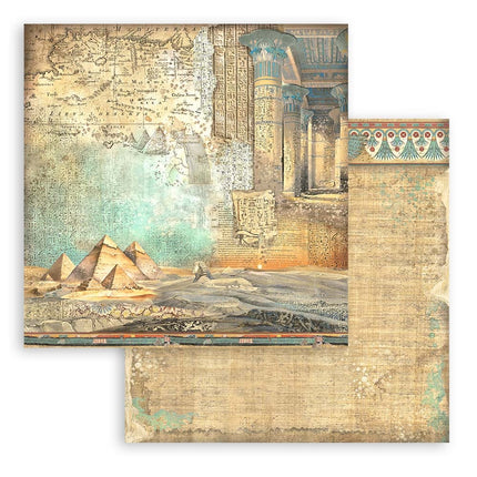 Paperpad Fortune / Land of Pharaohs Backgrounds Selection - 30,5x30,5 cm - 10 vellen