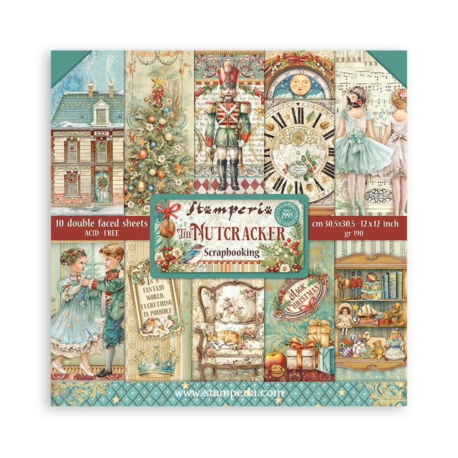 The Nutcracker - bloc de papiers - 30,5x30,5 cm - 10 feuilles