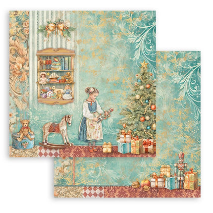 Paper Pad 30.5x30.5 cm - 10 Sheets - The Nutcracker