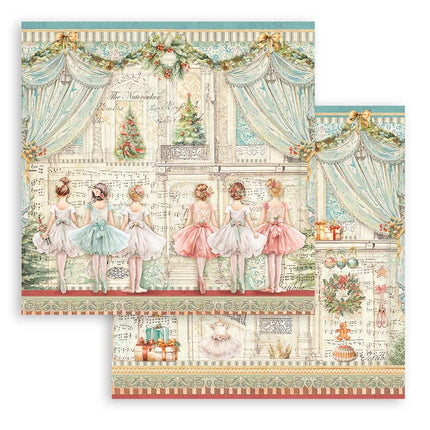 Paper Pad 30.5x30.5 cm - 10 Sheets - The Nutcracker