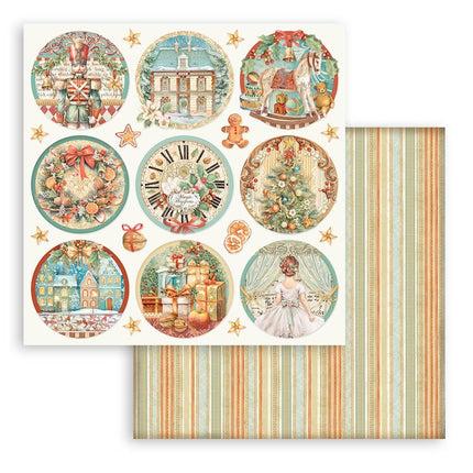 Paper Pad 30.5x30.5 cm - 10 Sheets - The Nutcracker