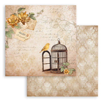 Paperpad Golden Harmony - 30,5x30,5 cm - 10 vellen