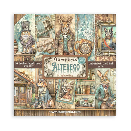 Paperpad Alterego - 30,5x30,5 cm - 10 vellen