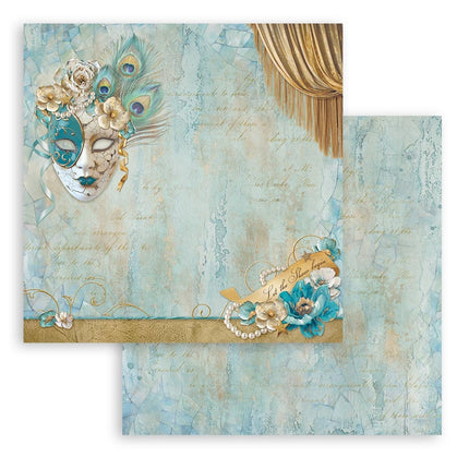 Paperpad Masquerade - 30,5x30,5 cm - 10 vellen