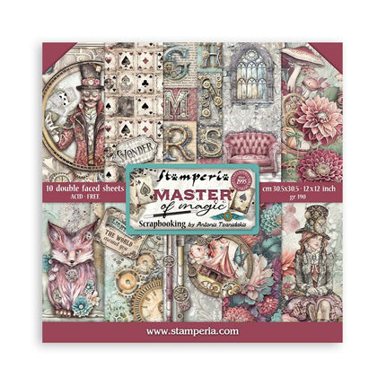 Bloc de papiers Master of Magic - 30,5x30,5 cm - 10 feuilles