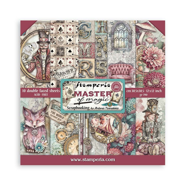 Bloc de papiers Master of Magic - 30,5x30,5 cm - 10 feuilles