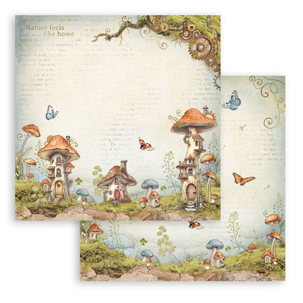 Paperpad Hidden Grove - 30,5x30,5 cm - 10 vellen