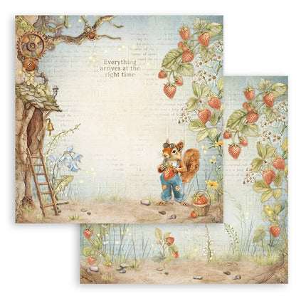 Paperpad Hidden Grove - 30,5x30,5 cm - 10 vellen