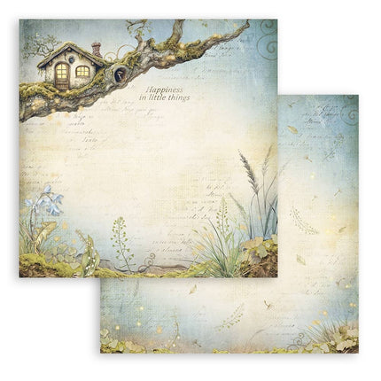 Paperpad Hidden Grove - 30,5x30,5 cm - 10 vellen