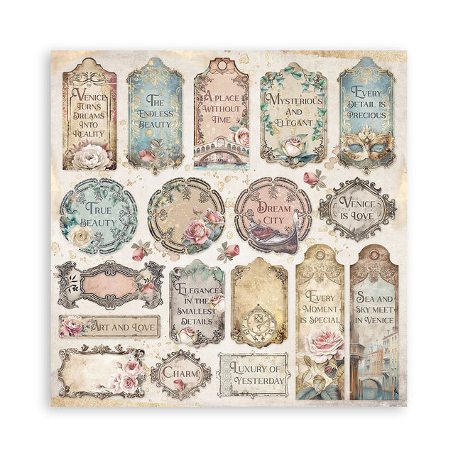Paperpad Venice City of Art - 30,5x30,5 cm - 10 vellen