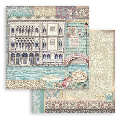 Paperpad Venice City of Art - 30,5x30,5 cm - 10 vellen