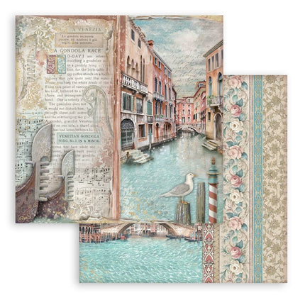 Paperpad Venice City of Art - 30,5x30,5 cm - 10 vellen