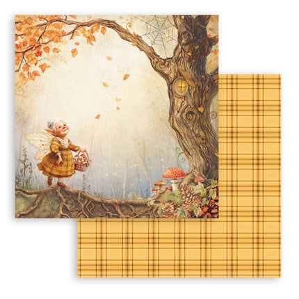 Paperpad Whispering woods - 30,5x30,5 cm - 10 vellen