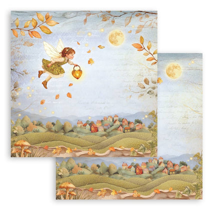 Paperpad Whispering woods - 30,5x30,5 cm - 10 vellen